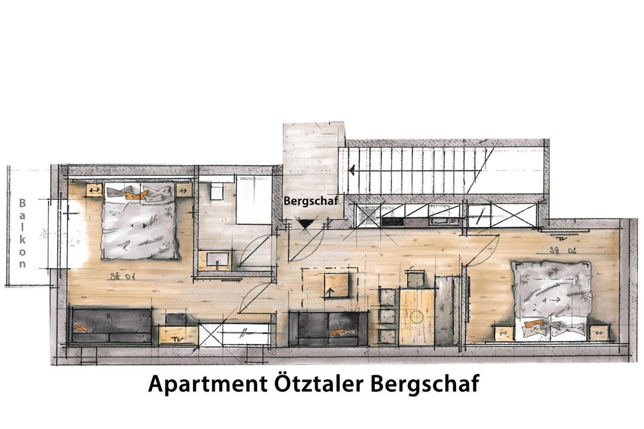 솔덴 Bauernhaus Martinus 아파트 외부 사진